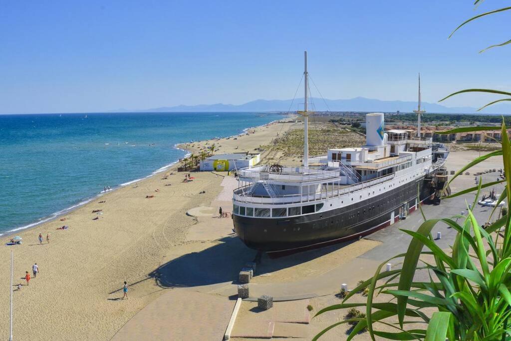A 500 M De La Plage, Tout Confort Avec Wifi Le Barcarès エクステリア 写真